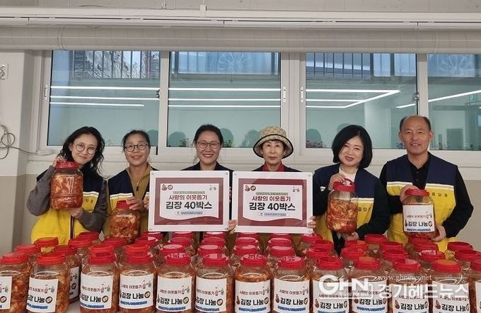 중앙동 지역사회보장협의체, 중장년 1인 가구 대상 ‘사랑의 김장김치 나눔’ 실시