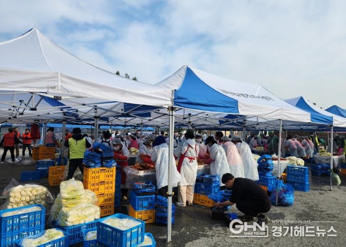 남양읍 김장행사 현장사진