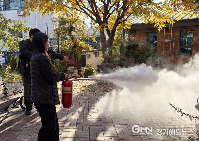 수원시 장안구 연무동, 화재 대응 역량 강화 위한 합동 소방훈련