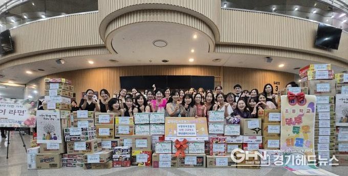 평택교원플루트오케스트라, 라면 140박스로 지역사회 온기 전해