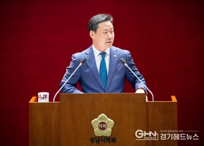 성남시의회 더불어민주당 이준배 대표의원 시정질문