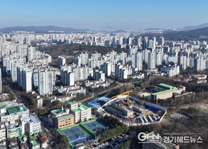 분당 노후계획도시 전경