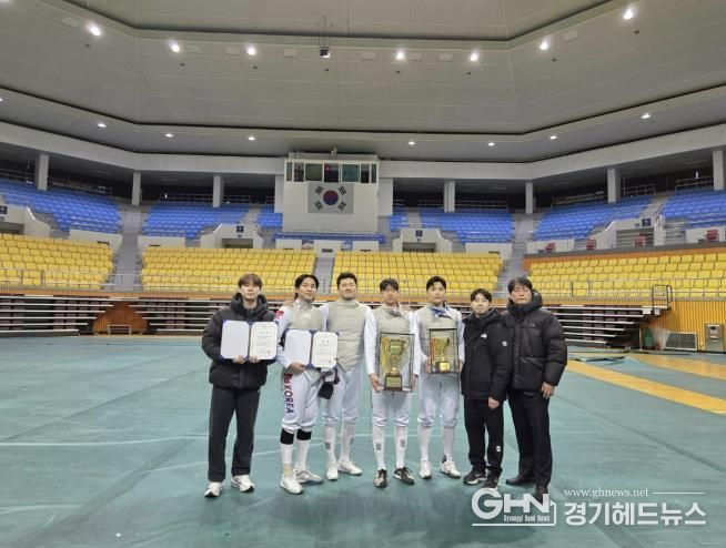 광주시청 펜싱팀, 전국 오픈선수권 단체전 우승·개인전 3위 쾌거