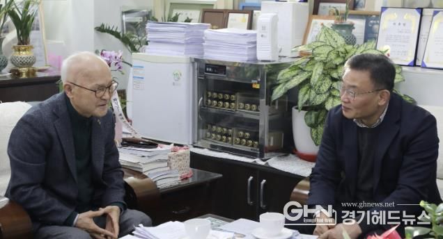 수원시 팔달구, 설 명절 앞두고 대한노인회 팔달구지회 방문해