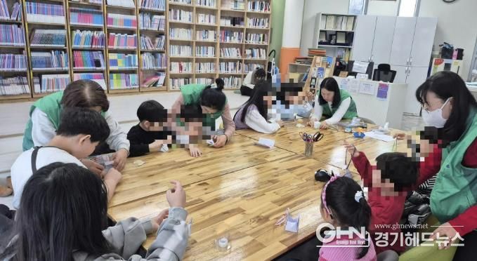 수원시 권선구 호매실동 새마을문고, 설맞이‘알록달록 예쁜 한복 만들기 ’프로그램 운영