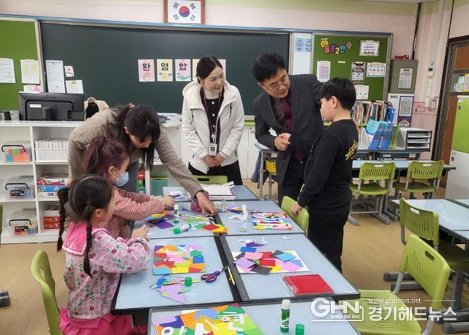 도교육청 홍정표 제2부교육감 학교 현장 방문