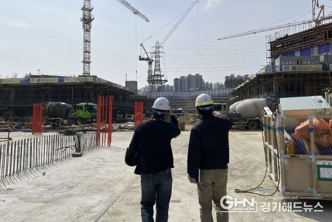 수원시 장안구, 봄철 미세먼지 취약시기 대형공사장 특별점검