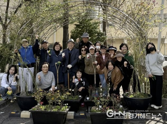 수원시 팔달구 우만2동, 장미마을 가드닝 교육 성료