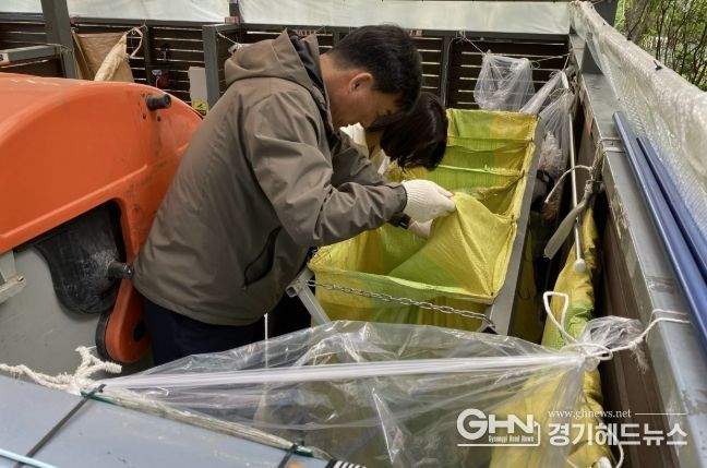 수원시 장안구 정자1동, 투명 페트병 별도 배출 이행 점검 실시